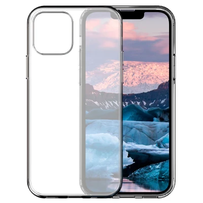 Afbeelding van Apple iPhone 13 Pro Hoesje Gerecycled Siliconen en TPU (zacht) dbramante1928 Softcase/Backcover Transparant Telefoonhoesje
