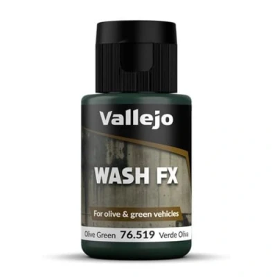 Afbeelding van Vallejo 35 ml, wasverf voor modelbouw, olijfgroen