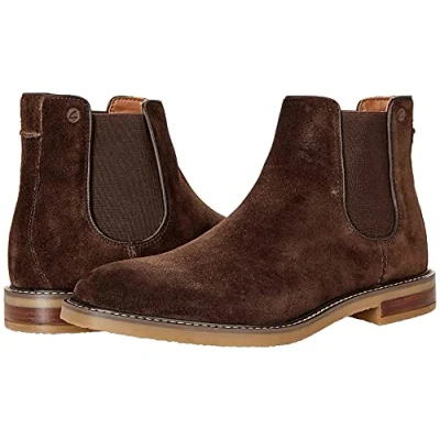 Afbeelding van Clarks Heren Jaxen Chelsea Boot, Bruin suede, 42.5 EU