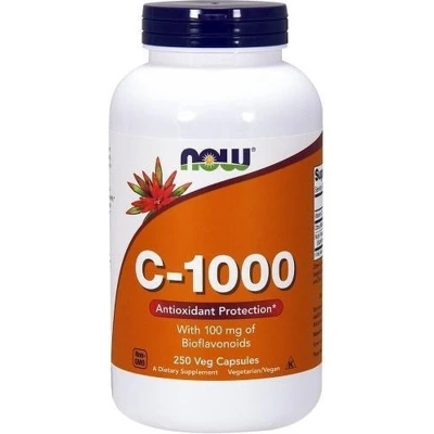 Afbeelding van Now Foods Vitamine C 1000 With Bioflavonoids 250v ules