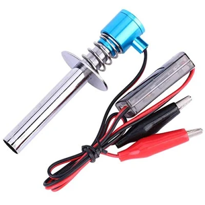 Afbeelding van Cocosity Ontsteker, Gloeibougie RC Plug Starter Igniter, Elektronische 6V 24V Duurzaam voor Redcat HSP Aangedreven (paars)