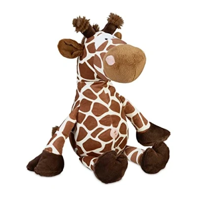 Afbeelding van Relaxdays deurstopper giraf kinderkamer zwaar deurstop stof met zand vrijstaand
