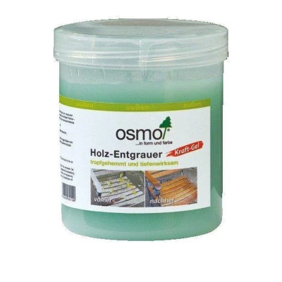 Afbeelding van Osmo Power Gel Houtontgrijzer 10 Liter Ontgrijzer Douglas hout &amp; Hardhout voor al het Buitenhout