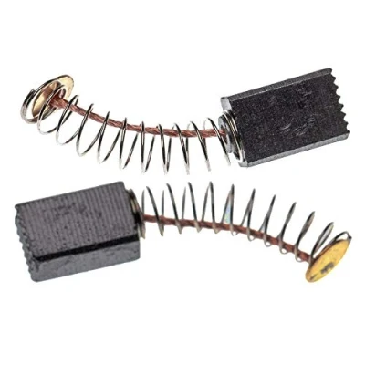 Afbeelding van 2x hoogwaardige koolborstels/motorkoolen/slijpkooltjes, 5 x 8 11/12 mm voor Parkside PTS 500 A1 invalzaag/elektrische apparaten elektrisch gereedschap