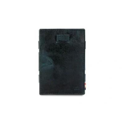 Afbeelding van Garzini Magic Wallet Cavare met Card Sleeve en Muntvak RFID Leder Brushed Zwart