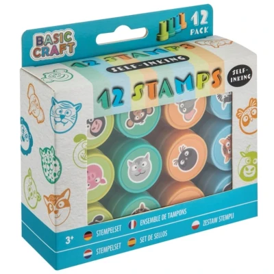 Afbeelding van Grafix, Stempel, Dieren stempelset