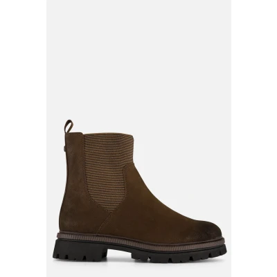 Afbeelding van MARCO TOZZI MT Vegan, Soft Lining Dames Laarzen CAFE NUBUCK Maat 40