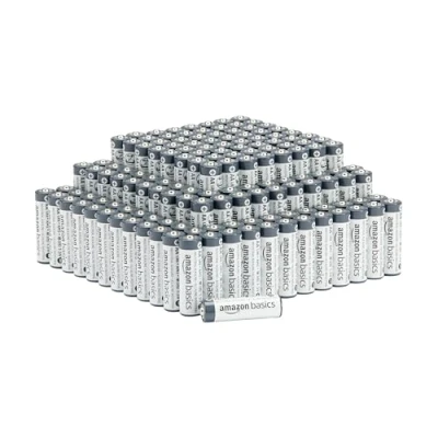 Afbeelding van Amazon Basics AA Industriële Alkalinebatterijen, 150 Stuk
