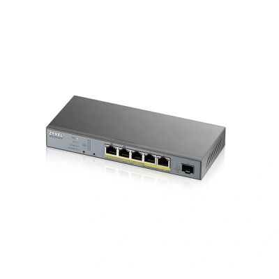 Afbeelding van Zyxel Schakelaar Gs1350 6Hp Eu0101F 12 Gbps