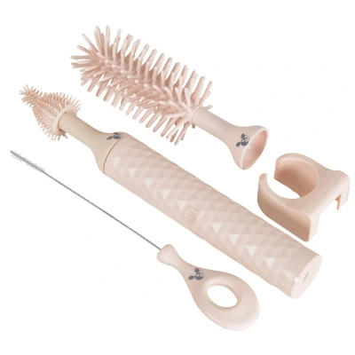 Afbeelding van Cangaroo Pink Draadloze Elektrische 2 in 1 Flessenborstel 110209