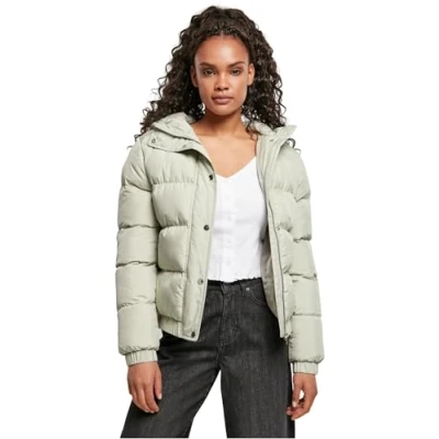 Afbeelding van Urban Classics Hooded Gewatteerd jack 5XL Groen