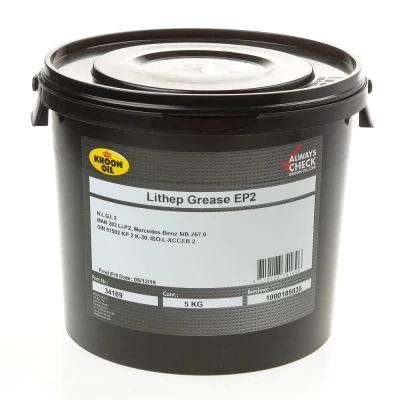 Afbeelding van Kroon Oil Multi Purpose Lithep Grease EP2 5 KG