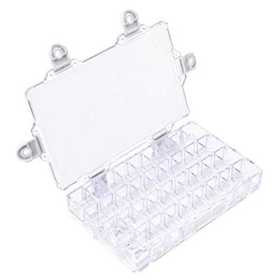 Afbeelding van WANDIC Aquarel Verfdoos, 1 Pc 36 Well Verf Palet Case Lege Schilderen Container Voor Gouache, Acryl En Olieverf
