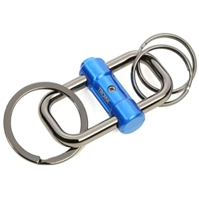 Afbeelding van Troika sleutelhanger 2 WAY KEY (Blauw)