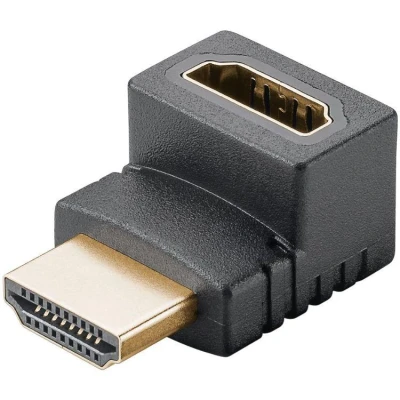 Afbeelding van HDMI 2.1 Adapter Haaks naar boven 8K 60Hz Zwart