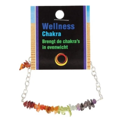 Afbeelding van Ruben Robijn Bar armband chakra op kaart (1 st)