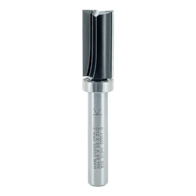 Afbeelding van ENT 11652 Afkantfrees, Hardmetaal, Schachtdoormeter (S) 8 mm, Freesdoormeter (D) 12 NL 25 SL 32 GL 68 met kogellager op de schacht