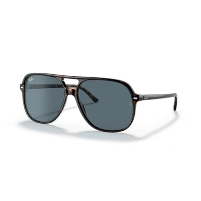 Afbeelding van Ray Ban Unisex RB2198 BILL 902/R5 Occhiali da sole Acetato Tartaruga Blu Squadrata Normale
