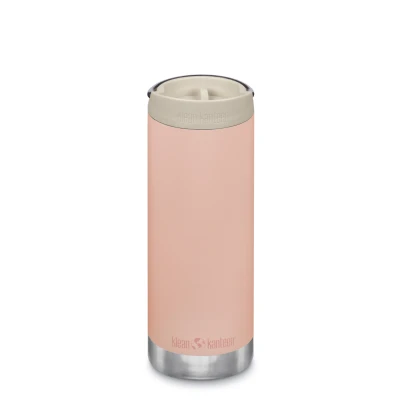 Afbeelding van Klean Kanteen Isolatiefles TKWide 473 ml/12oz met koffiedop peach parfait