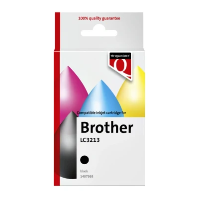 Afbeelding van Inktcartridge Quantore alternatief tbv Brother LC3213 zwart 1 stuk