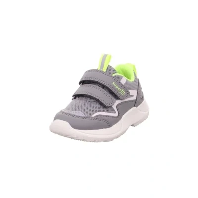 Afbeelding van Superfit Rush Sneakers voor jongens, Lichtgrijs geel 2500, 21 EU