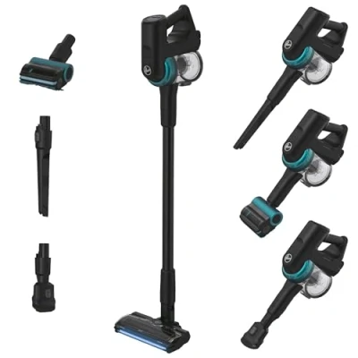 Afbeelding van Hoover HF410P 011 Steelstofzuiger Batterij/Accu Droog Micro Zakloos 0,4 l 240 W Groen