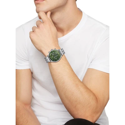 Afbeelding van Breil Classy Chronograaf, Heren, Maat: One Size, Green