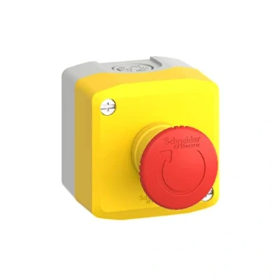 Afbeelding van Schneider Electric Harmony XALK178E Paddestoelschakelaar In behuizing 120 V/AC 6 A 1x NC, NO IP66 (conform EN 60529), IP67, IP69, IP69K 1 stuk(s)
