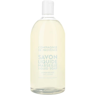 Afbeelding van Savon de Marseille vloeibare handzeep Extra Pur Jasmin Delicat 1 liter navulling