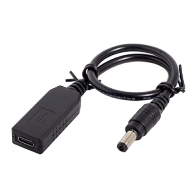 Afbeelding van cablecc UC 100 USB 3.1 Type C naar DC 20V 5.5 2.5mm &amp; 2.1mm Power Plug PD Emulator Trigger Laadkabel voor Laptop