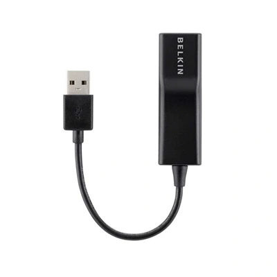 Afbeelding van Belkin USB 2.0 naar Ethernet adapter Zwart