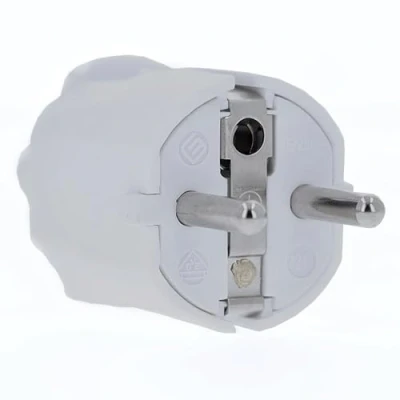 Afbeelding van AS Schwabe 62221 Stekker met randaarde PVC 230 V Wit IP20