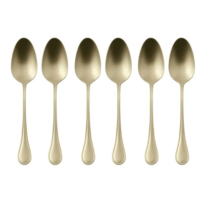 Afbeelding van Sambonet Koffielepels Royal Champagne 6 Stuks