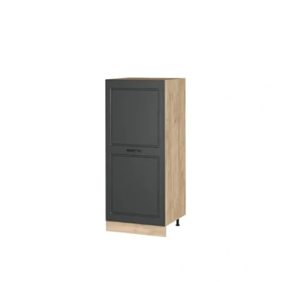 Afbeelding van Vicco Ovenombouwkast R Line, Antraciet landhuis/Krachtige eik goud, 60 cm