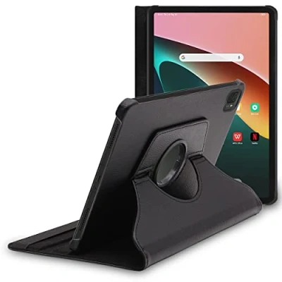 Afbeelding van ebestStar Hoes voor Xiaomi Pad 5, 5 Pro, 5G (2021), Roterende Etui, Case, 360 Draaibaar hoesje, Zwart