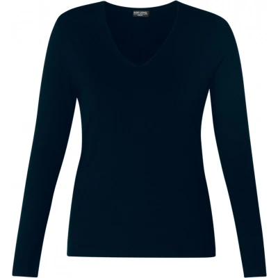 Afbeelding van Base Level basic longsleeve Yare donkerblauw