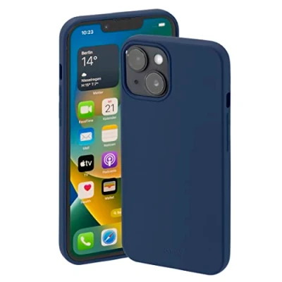 Afbeelding van Hama Cover Finest Feel Voor Apple Iphone 14 Plus Donkerblauw
