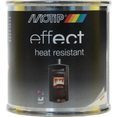 Afbeelding van motip deco effect heat resistant silver kwastblik 305024 100 ml