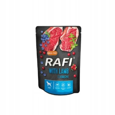 Afbeelding van Dolina Noteci Rafi met lamsvlees, bosbes, cranberry Nat hondenvoer 300 g