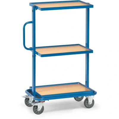 Afbeelding van fetra 32901 Etagewagen Staal Poedercoating Laadvermogen (max.): 200 kg Stralend blauw (RAL 5007)