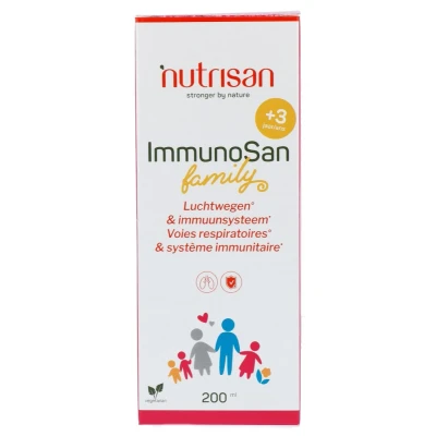 Afbeelding van Nutrisan ImmunoSan Family Siroop 200ML