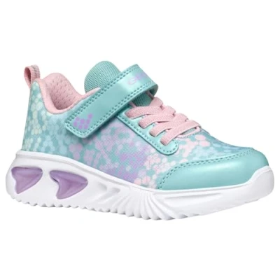 Afbeelding van Geox J ASSISTER Girl B basketbal, turquoise/roze, 34 EU, Turquoise roze, EU