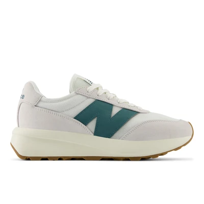 Afbeelding van New Balance U370 Unisex Sneakers laag, Maat: 43, spruce Leer en textiel