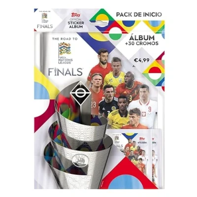 Afbeelding van Topps Road to UEFA Nations League Finals Sticker Collectie 2022 Starter Pack