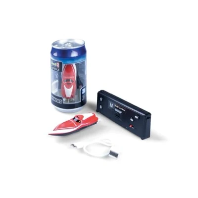 Afbeelding van Revell Control 23569 Mini RC Speedboat Rood met Nauwkeurige 2,4 GHz Controle, 7,5 cm in lengte