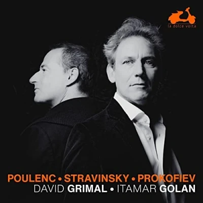Afbeelding van David Grimal &amp; Itamar Golan Poulenc Stravinsky Prokoviev Sonata (CD)