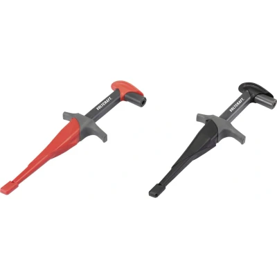 Afbeelding van VOLTCRAFT MSK 115 Veiligheids krokodilklemmenset Bus 4 mm CAT III 1000 V, IV 600 V Zwart, Rood