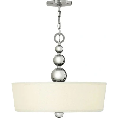 Afbeelding van Landelijke Hanglamp Steady Lighting Metaal Landelijk E27 L: 51.4cm Voor Binnen Woonkamer Eetkamer Zilver