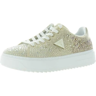 Afbeelding van GUESS Denesa Sneaker voor dames, Goud 710, 40 EU