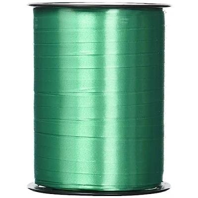 Afbeelding van Clairefontaine 601721C een spoel glad bolduc lint 500 m x 0,7 cm weidegroen decoratief cadeau lint, doe het zelf, geschenkverpakking